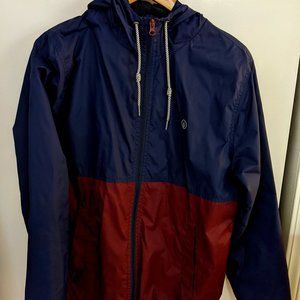 Volcom Ermont Hooded Windbreaker and Rain Jacket